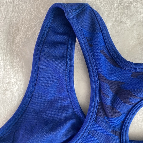 New Balance blue camo sports racerback bra - Picture 12 of 16